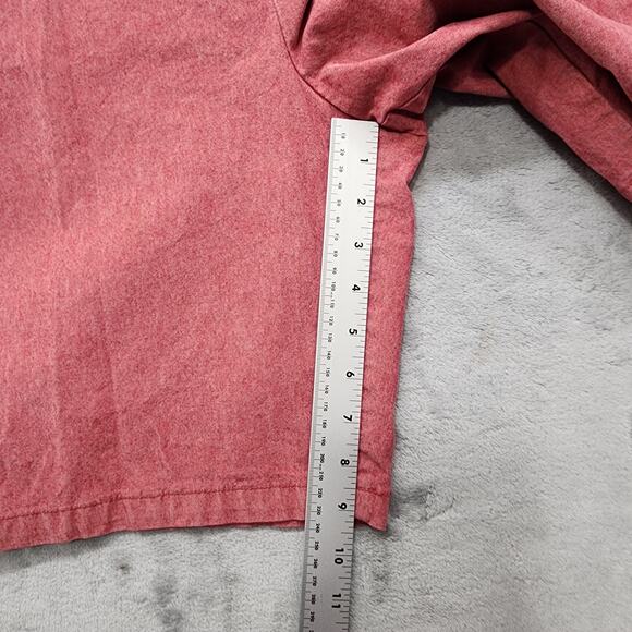 Old Navy Shorts Mens 40 Red Flat Front Ultimate Slim Built in Flex Casual Preppy - Picture 7 of 9